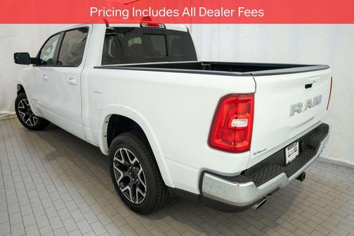 Bright White Clearcoat 2025 RAM 1500 Laramie