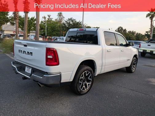 Bright White Clearcoat 2025 RAM 1500 Laramie