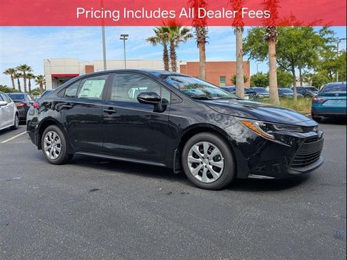Midnight Black Metallic 2026 Toyota Corolla LE