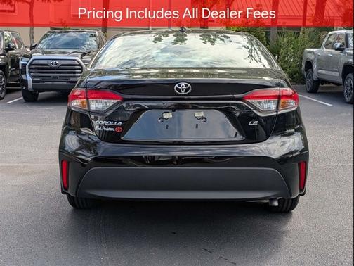 Midnight Black Metallic 2026 Toyota Corolla LE