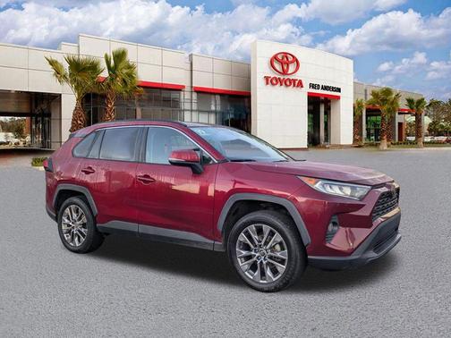 Ruby Flare Pearl 2019 Toyota RAV4 XLE Premium