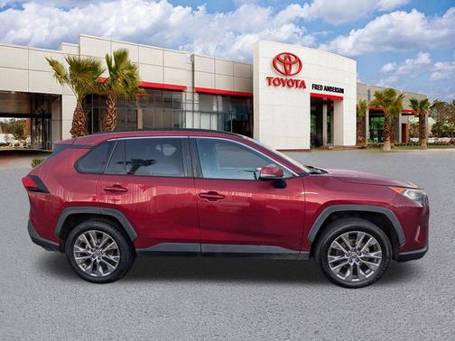Ruby Flare Pearl 2019 Toyota RAV4 XLE Premium