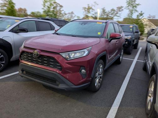 Ruby Flare Pearl 2019 Toyota RAV4 XLE Premium