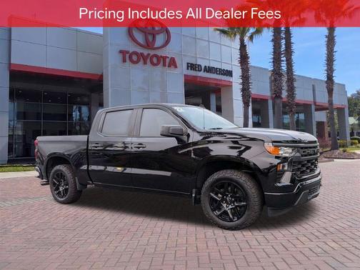 Black 2022 Chevrolet Silverado 1500 Custom