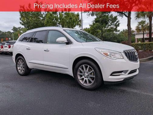 Summit White 2017 Buick Enclave Convenience