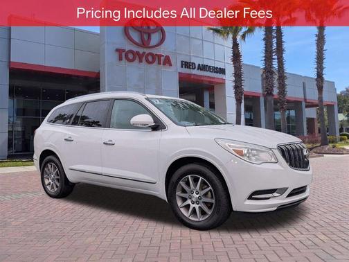 Summit White 2017 Buick Enclave Convenience