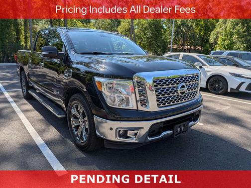 Magnetic Black 2017 Nissan Titan SV