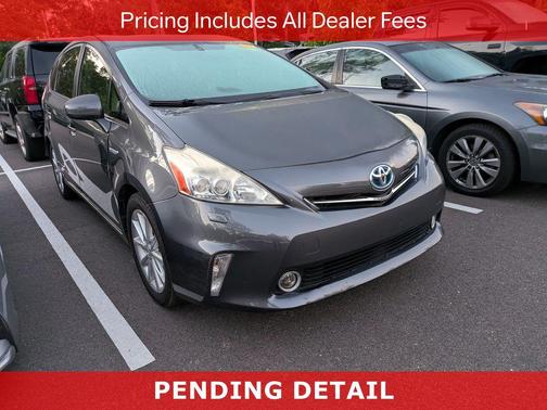 Magnetic Gray Metallic 2014 Toyota Prius v Five