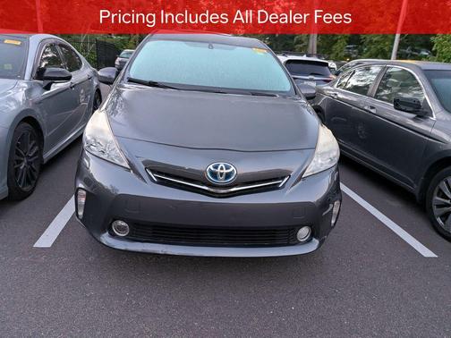 Magnetic Gray Metallic 2014 Toyota Prius v Five