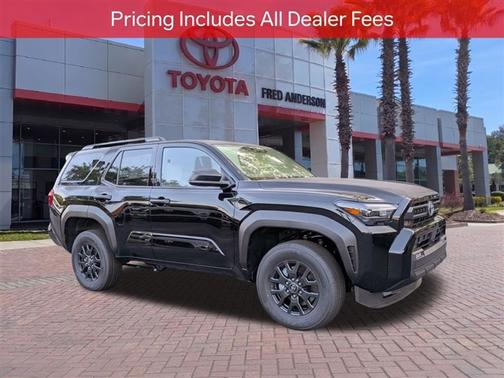 Black 2026 Toyota 4Runner SR5