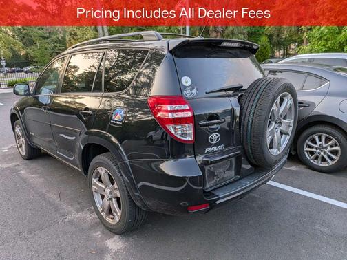 Black 2012 Toyota RAV4 Sport