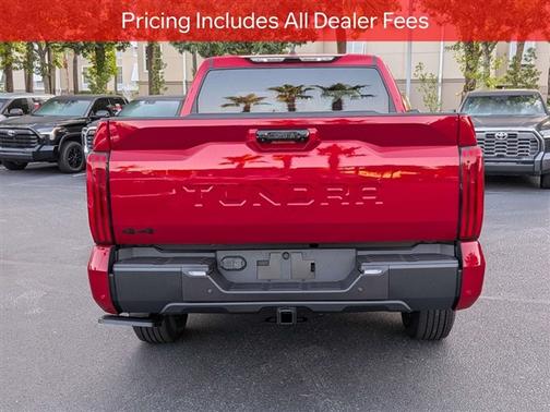 Supersonic Red 2026 Toyota Tundra Limited