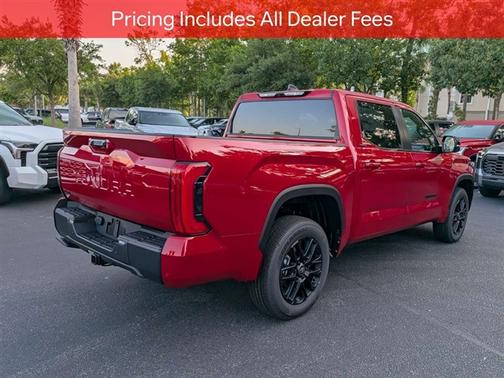 Supersonic Red 2026 Toyota Tundra Limited