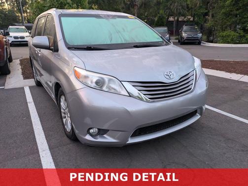 Silver Sky Metallic 2015 Toyota Sienna XLE Premium