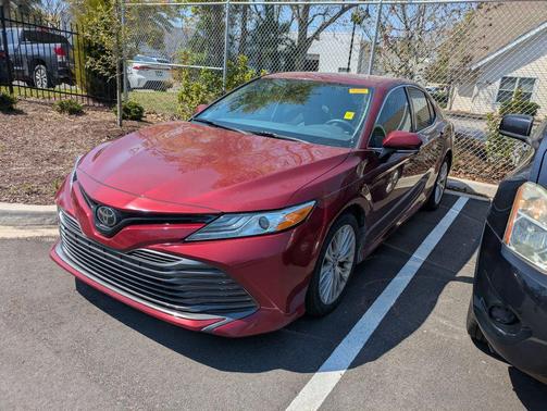 Ruby Flare Pearl 2019 Toyota Camry XLE
