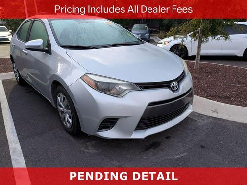 Classic Silver Metallic 2015 Toyota Corolla LE