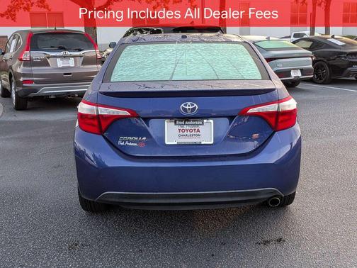 Blue Crush Metallic 2016 Toyota Corolla S Plus