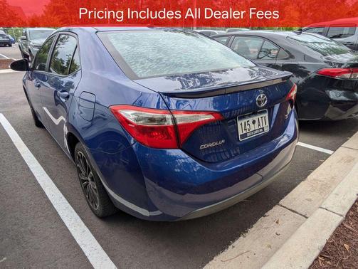 Blue Crush Metallic 2016 Toyota Corolla S Plus