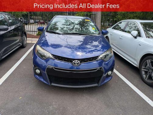 Blue Crush Metallic 2016 Toyota Corolla S Plus