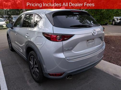 Sonic Silver Metallic 2018 Mazda CX-5 Touring