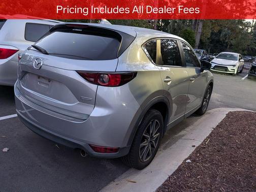 Sonic Silver Metallic 2018 Mazda CX-5 Touring