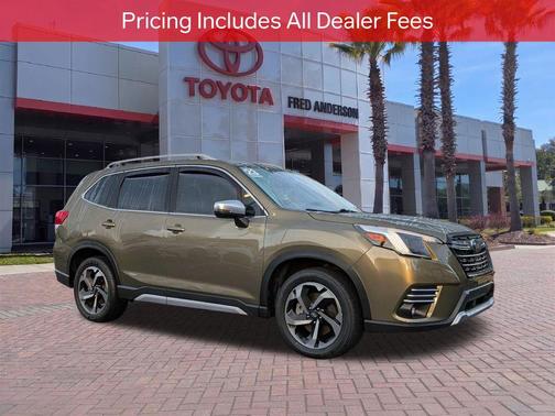 Autumn Green Metallic 2023 Subaru Forester Touring