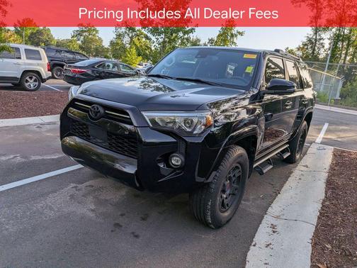 Midnight Black Metallic 2022 Toyota 4Runner SR5 Premium