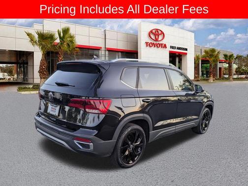 Deep Black 2022 Volkswagen Taos 1.5T SE