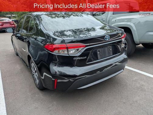 Black Sand Pearl 2021 Toyota Corolla Hybrid SE