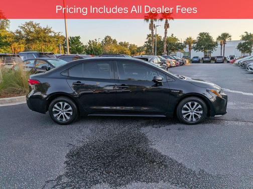 Black Sand Pearl 2021 Toyota Corolla Hybrid SE