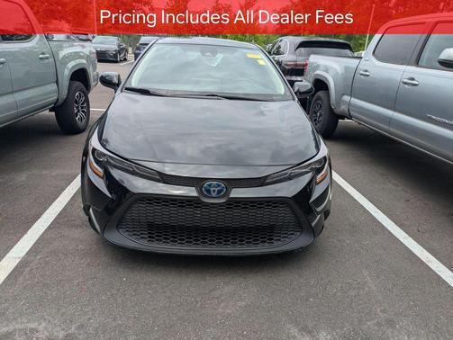 Black Sand Pearl 2021 Toyota Corolla Hybrid SE