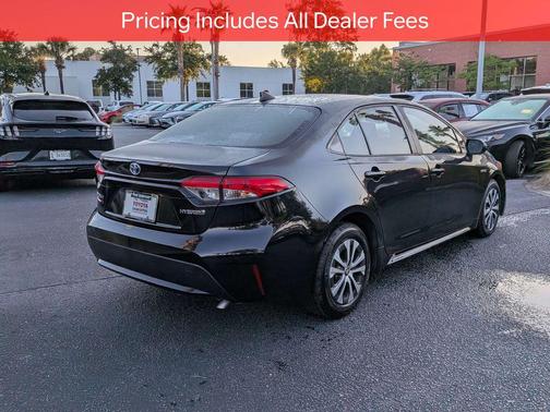 Black Sand Pearl 2021 Toyota Corolla Hybrid SE