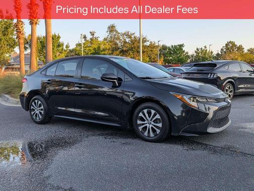 Black Sand Pearl 2021 Toyota Corolla Hybrid SE