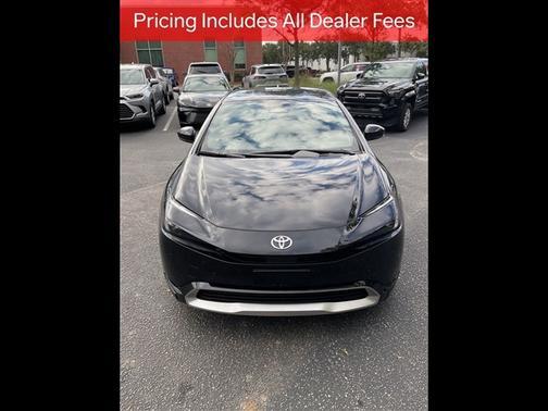 Midnight Black Metallic 2026 Toyota Prius Plug-In Hybrid XSE