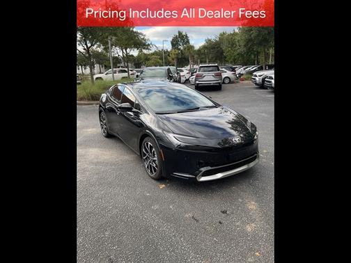 Midnight Black Metallic 2026 Toyota Prius Plug-In Hybrid XSE