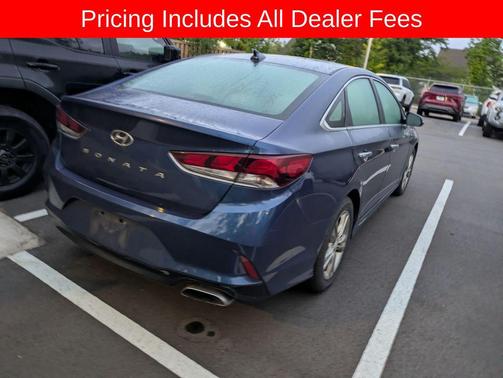 Lakeside Blue 2019 Hyundai SONATA SEL