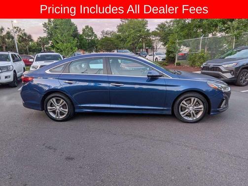 Lakeside Blue 2019 Hyundai SONATA SEL