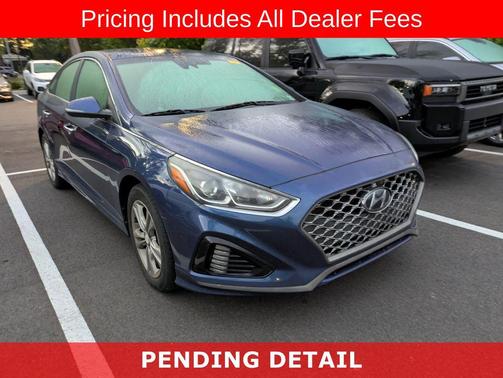 Lakeside Blue 2019 Hyundai SONATA SEL