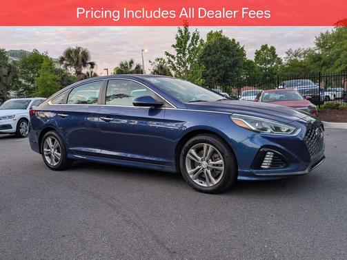 Lakeside Blue 2019 Hyundai SONATA SEL