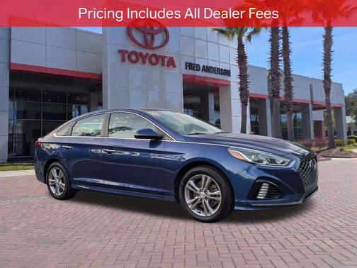 Lakeside Blue 2019 Hyundai SONATA SEL