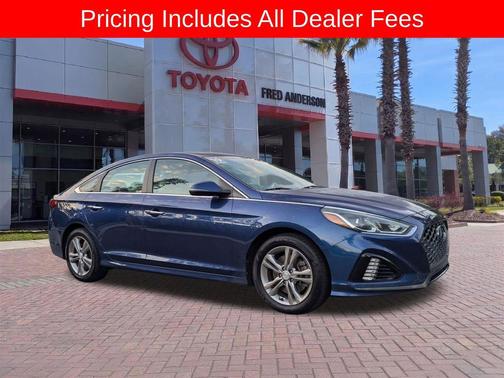 Lakeside Blue 2019 Hyundai SONATA SEL