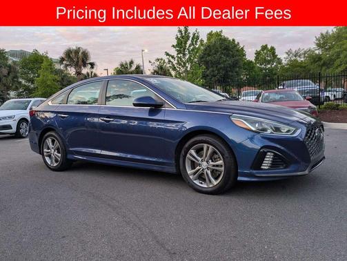 Lakeside Blue 2019 Hyundai SONATA SEL