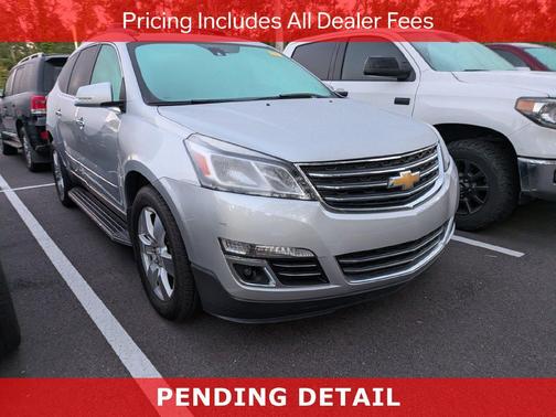 Silver Ice Metallic 2014 Chevrolet Traverse LTZ