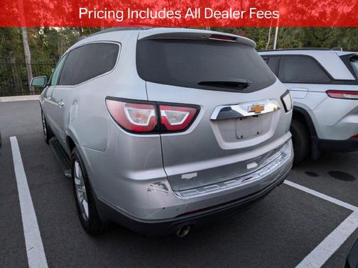 Silver Ice Metallic 2014 Chevrolet Traverse LTZ