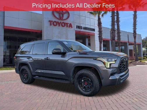 Magnetic Gray Metallic 2023 Toyota Sequoia TRD Pro