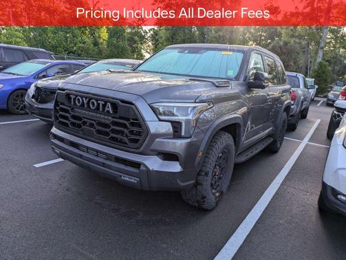 Magnetic Gray Metallic 2023 Toyota Sequoia TRD Pro