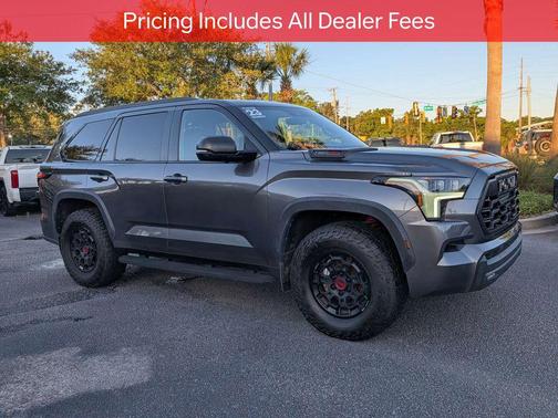Magnetic Gray Metallic 2023 Toyota Sequoia TRD Pro