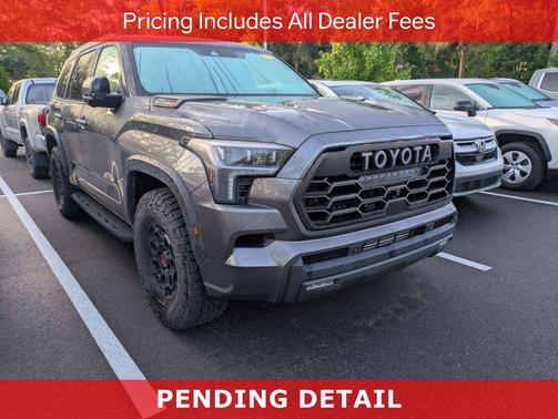 Magnetic Gray Metallic 2023 Toyota Sequoia TRD Pro