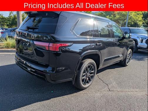 Midnight Black Metallic 2026 Toyota Sequoia Platinum