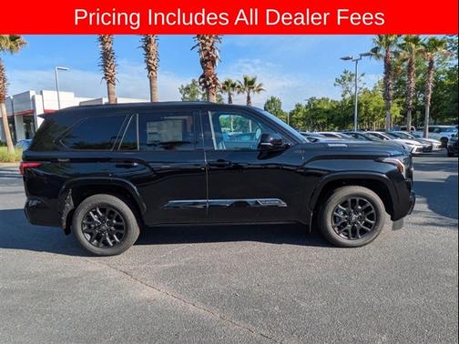 Midnight Black Metallic 2026 Toyota Sequoia Platinum